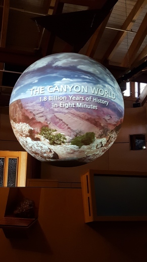 grand Canyon globe history
