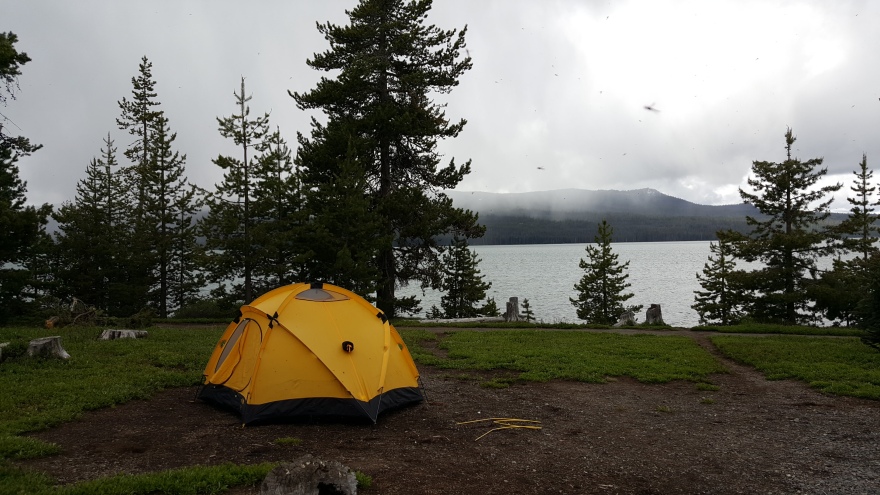 diamond lake bug camping