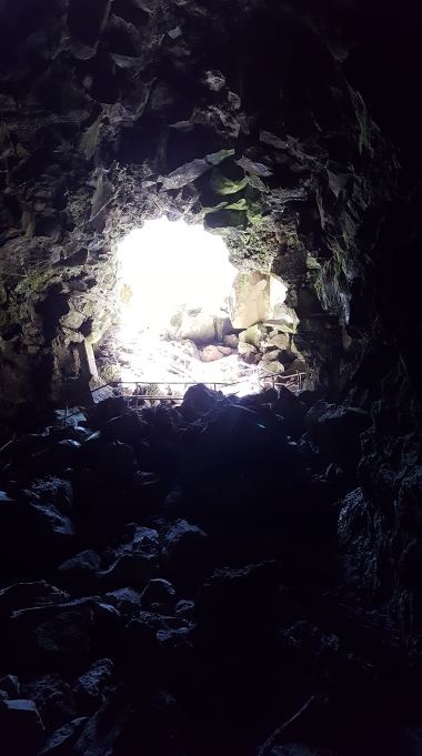 underground in lava tube